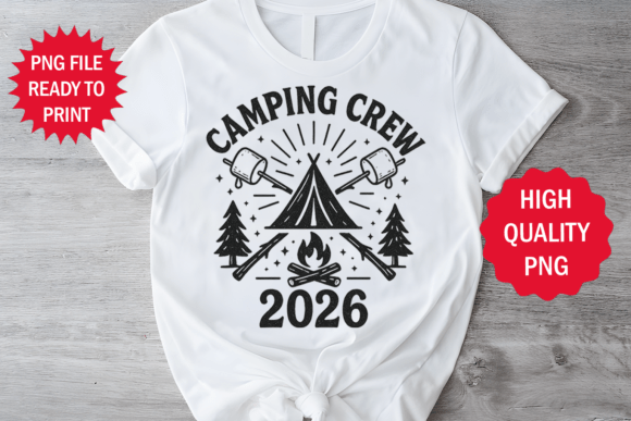 Camping Crew 2026 Line Art: A Designer’s Review