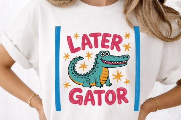 Later Gator Graphics for T-Shirt Designs
