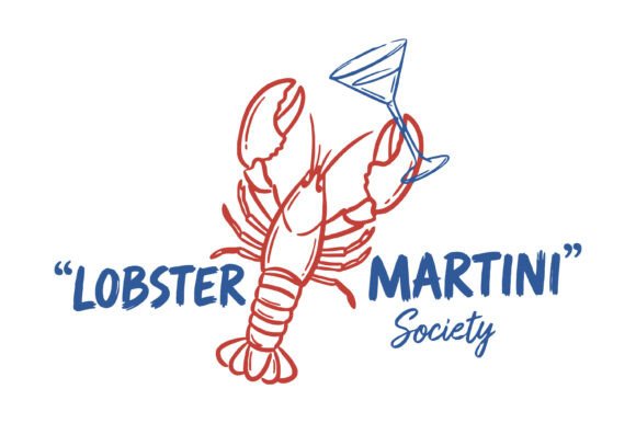 Lobster Martini SVG: Graphics for T-Shirt Designs
