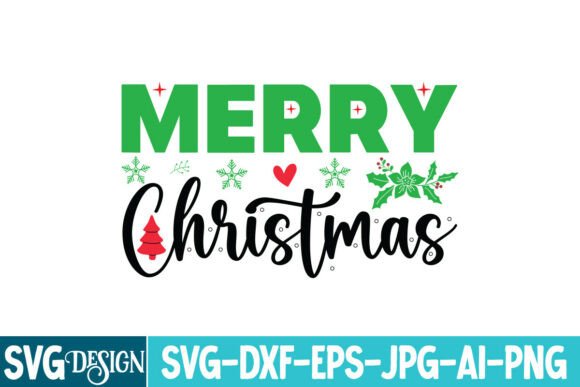 Merry Christmas SVG: Graphics for T-Shirt Designs