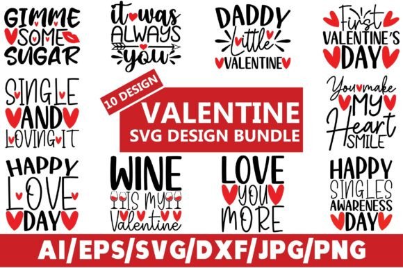 Valentine Graphics for T-Shirt Designs