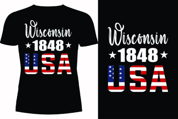 Wisconsin 1848 Graphics: T-Shirt Designs Review